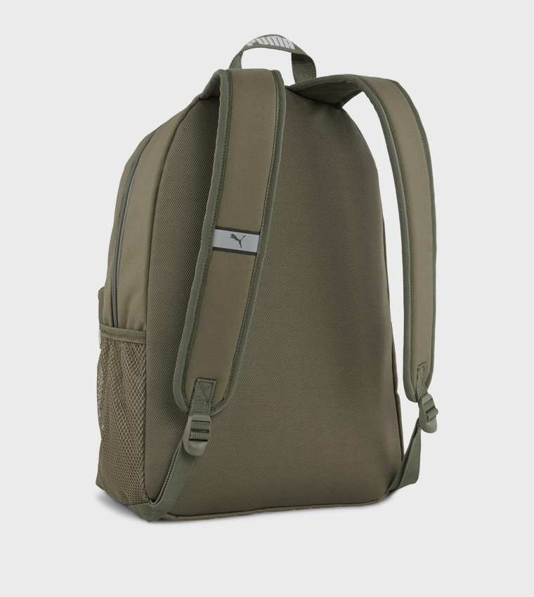 PHASE Logo Tape Detail Front Pocket Backpack