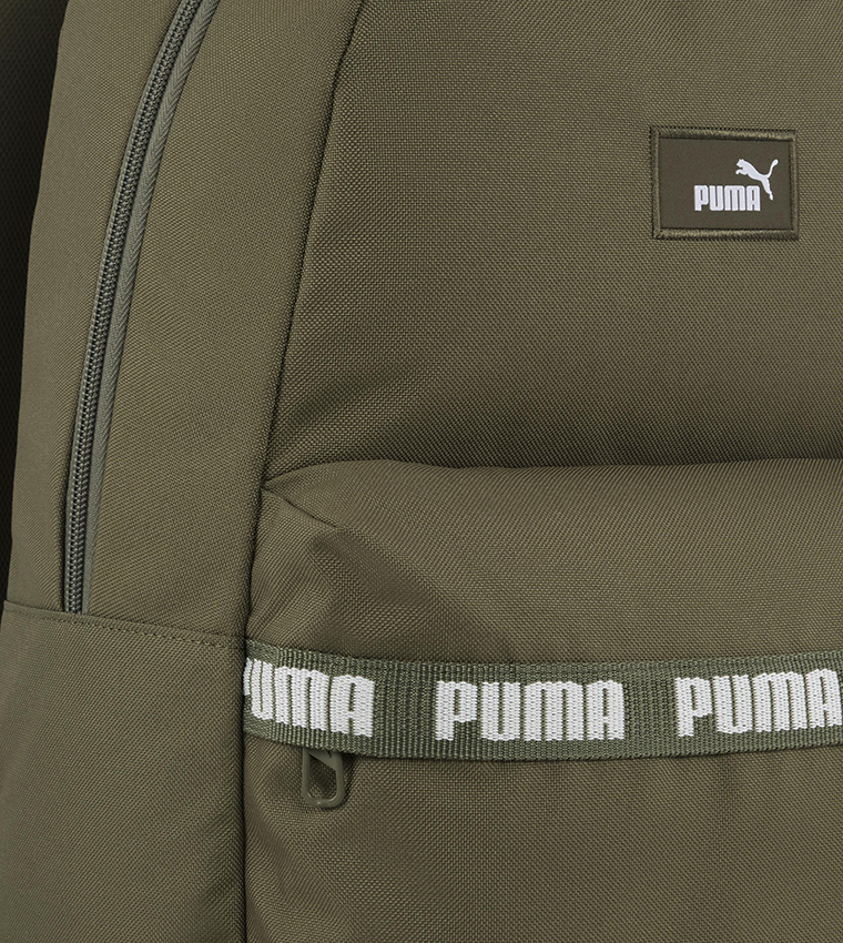 PHASE Logo Tape Detail Front Pocket Backpack
