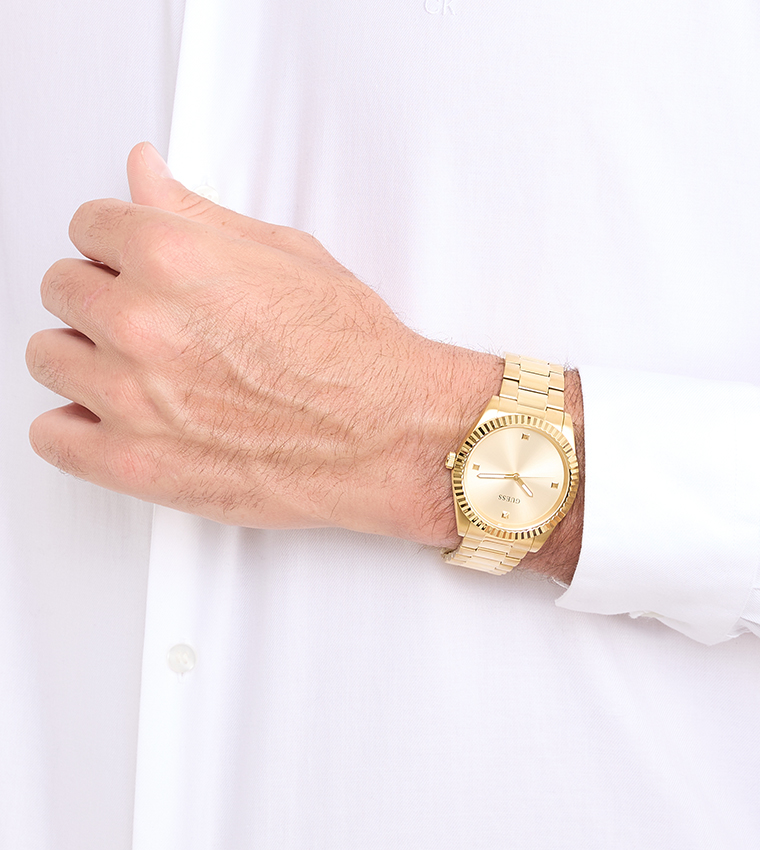 Connoisseur Quartz Analog Watch, 42 mm