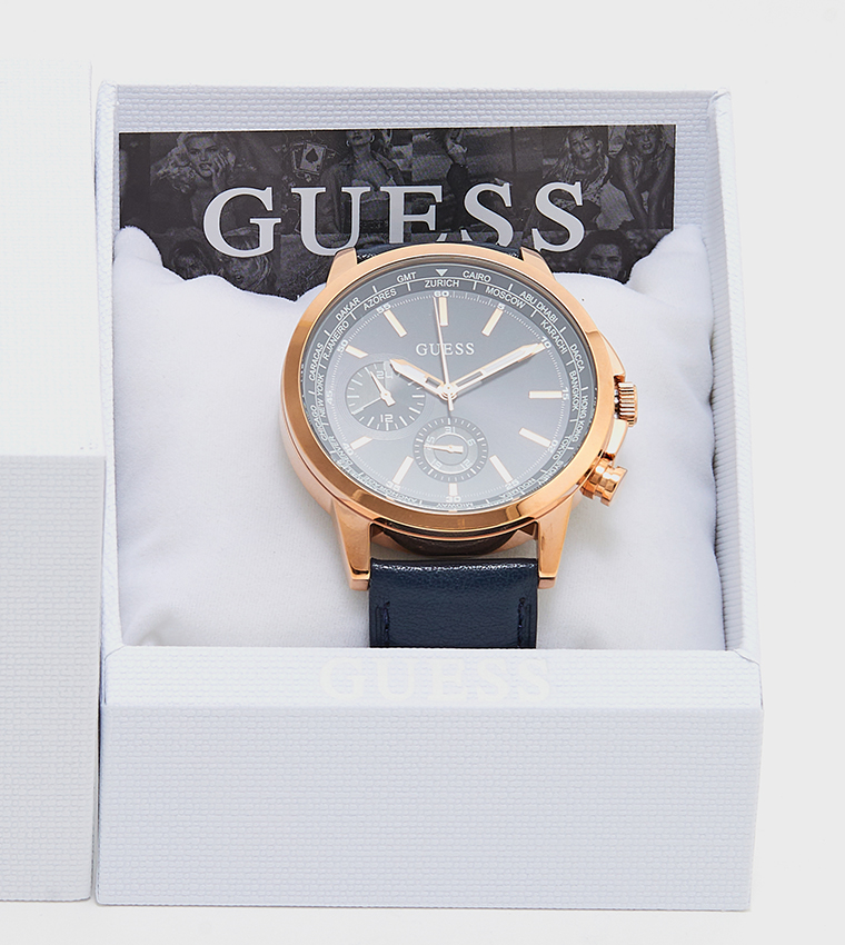 Spec Quartz Analog Watch, 44 mm