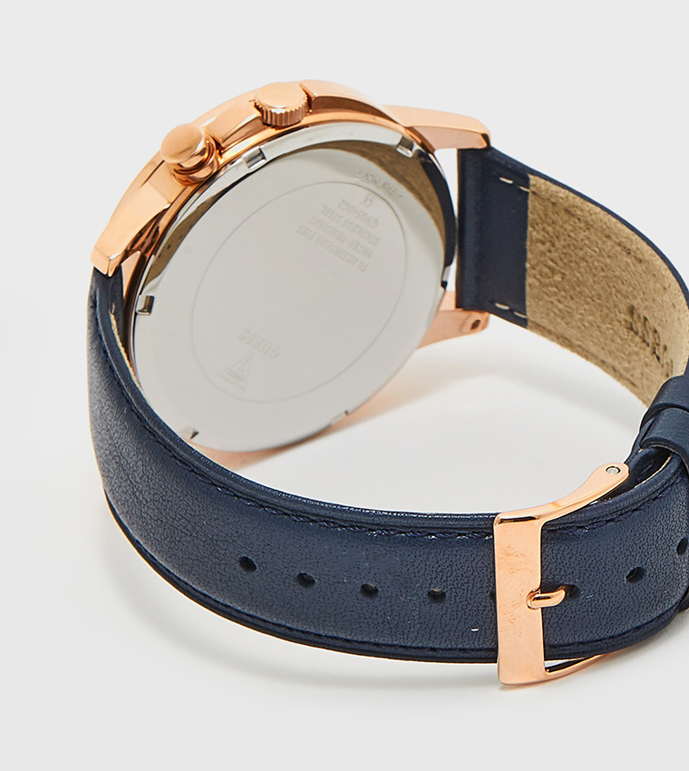 Spec Quartz Analog Watch, 44 mm