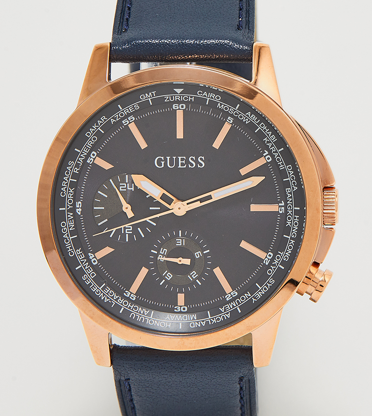 Spec Quartz Analog Watch, 44 mm