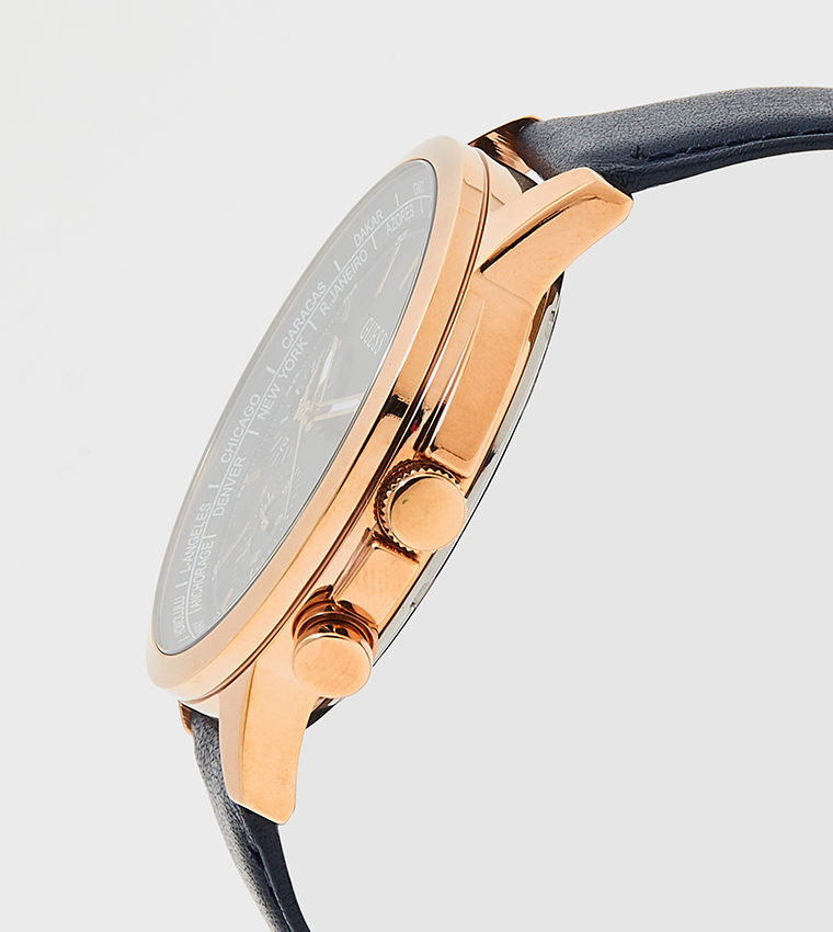 Spec Quartz Analog Watch, 44 mm