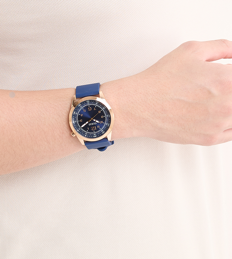Max Quartz Analog Watch, 42 mm