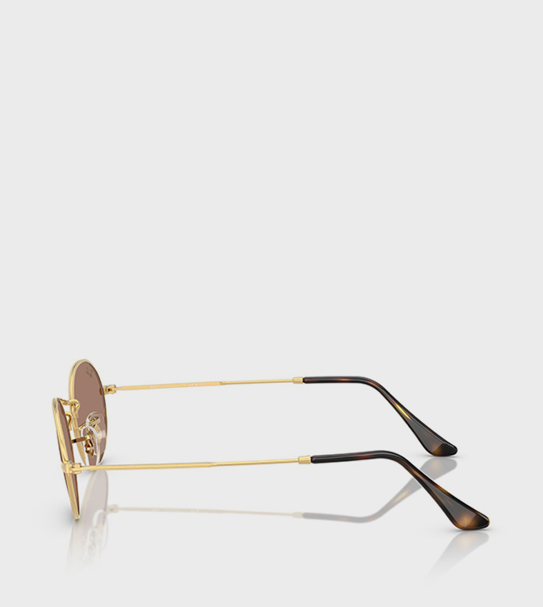 Metal Frame Round Sunglasses