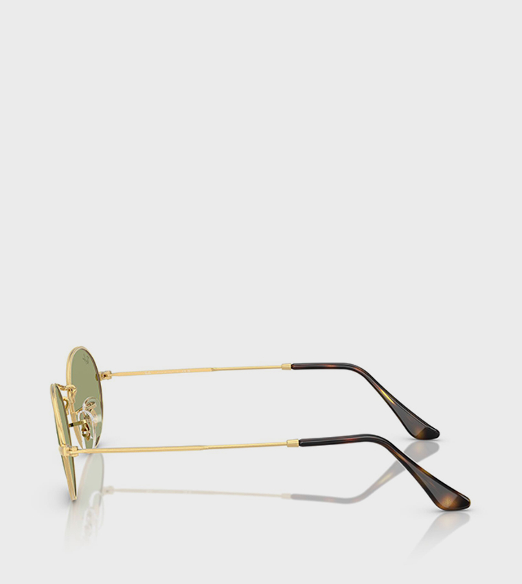 Metal Frame Round Sunglasses