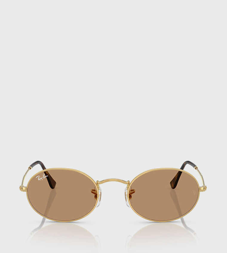 Metal Frame Round Sunglasses