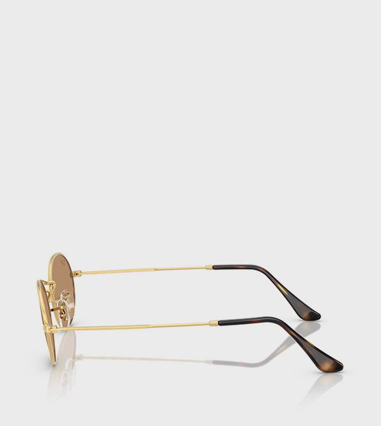 Metal Frame Round Sunglasses
