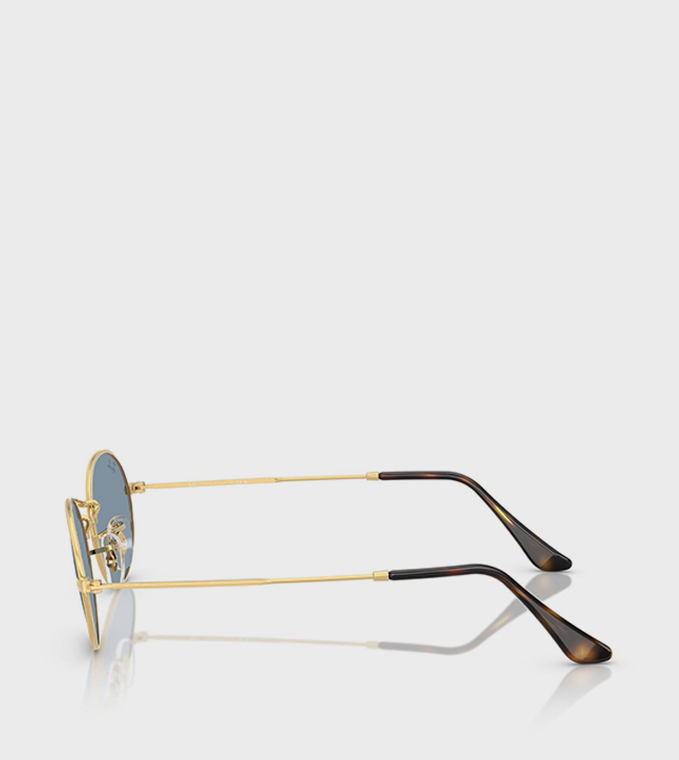 Metal Frame Round Sunglasses
