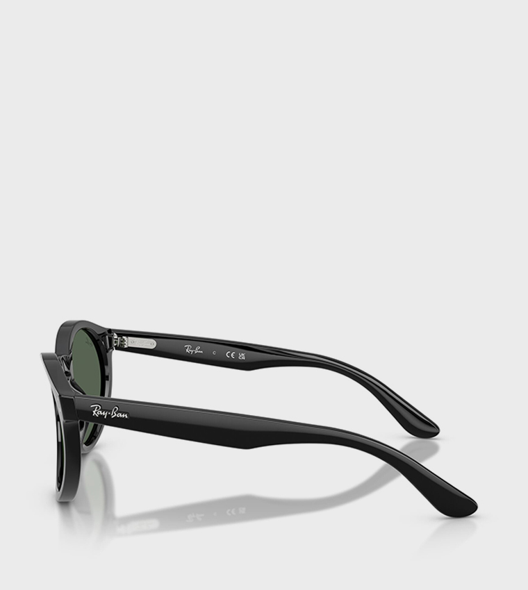 Phantos Full Rim High Bridge Round Sunglasses