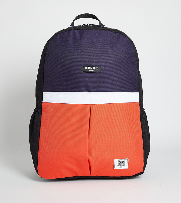 austin reed laptop backpack "Put On a Happy Face" x SOFTLI Hand-Painted Leather quality zippers designed to withstand multiple years of school use Tas Austin Reed Bag Buy