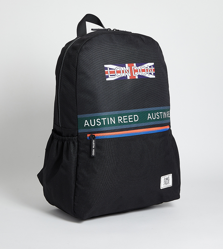 3-Piece Logo Detail Backpack Set