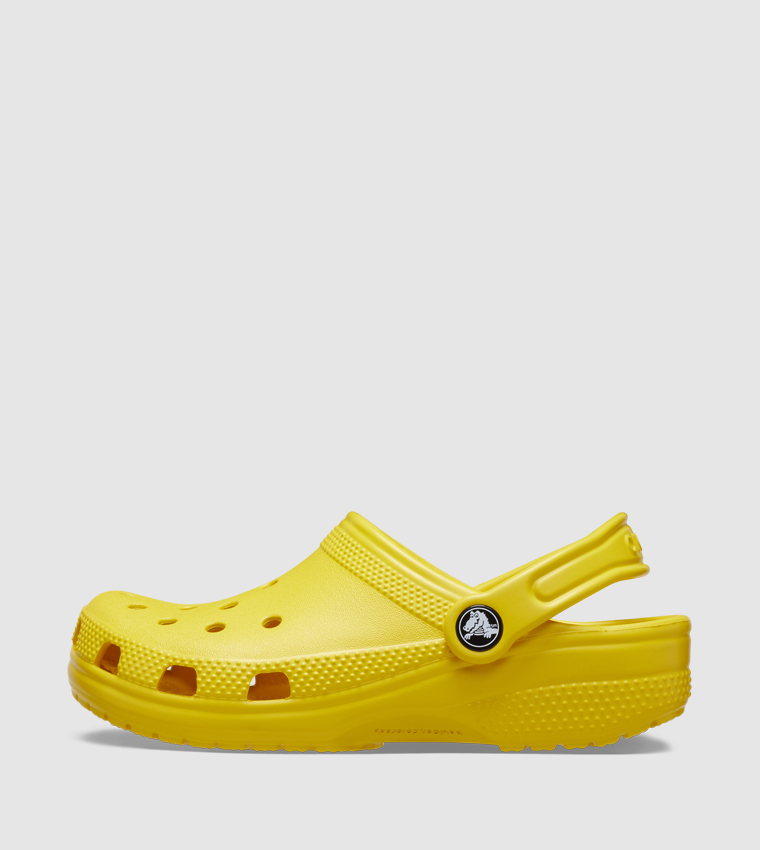 Crocs  Flip flops and Slides - Yellow clogs
