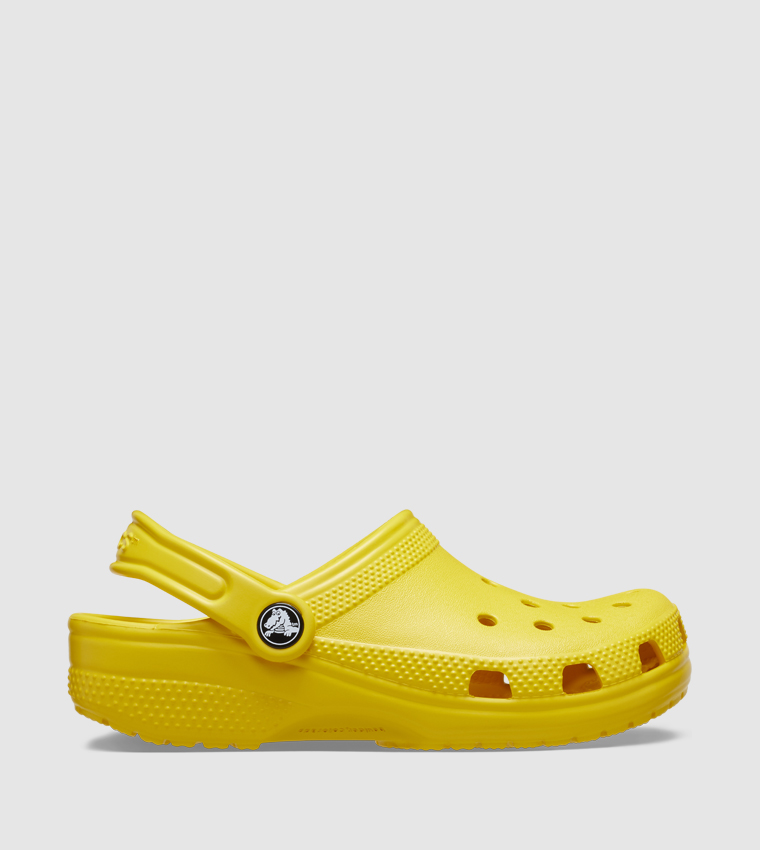 Crocs  Flip flops and Slides - Yellow clogs