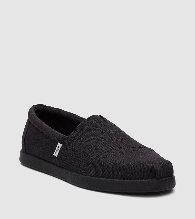 Toms  Casual Slip-ons - Black Casual Slip-ons