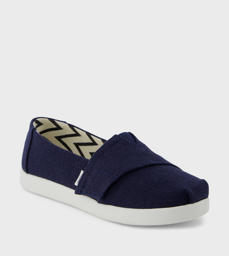 Heritage Canvas Velcro Closure Shoes