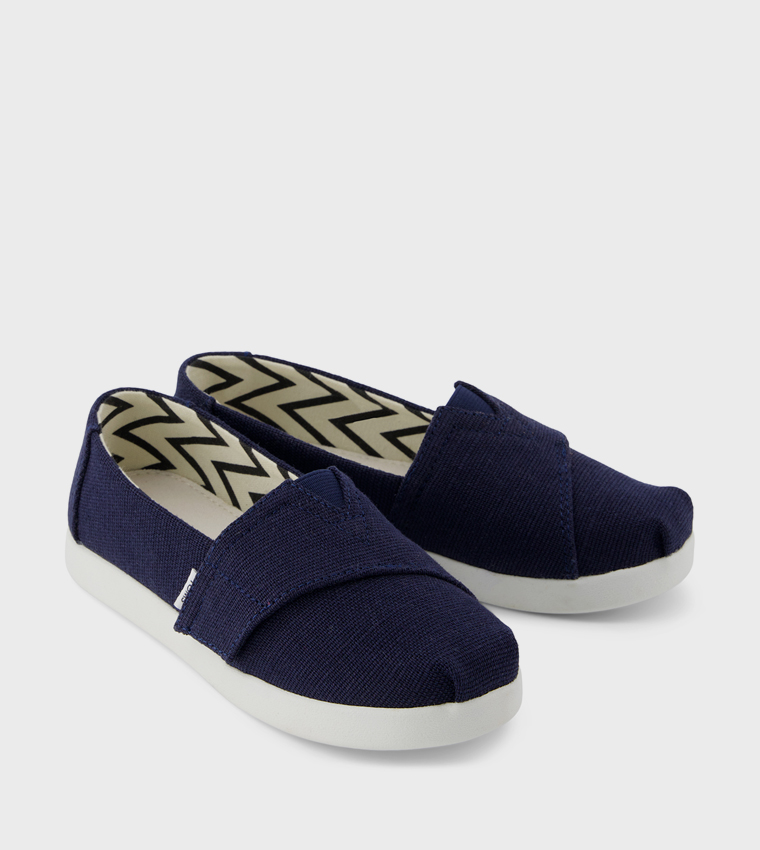 Heritage Canvas Velcro Closure Shoes