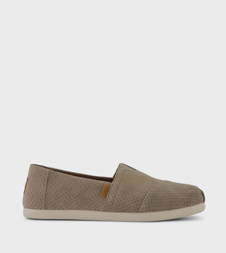 تومز  سليب أون كاجوال - بيج Casual Slip-ons
