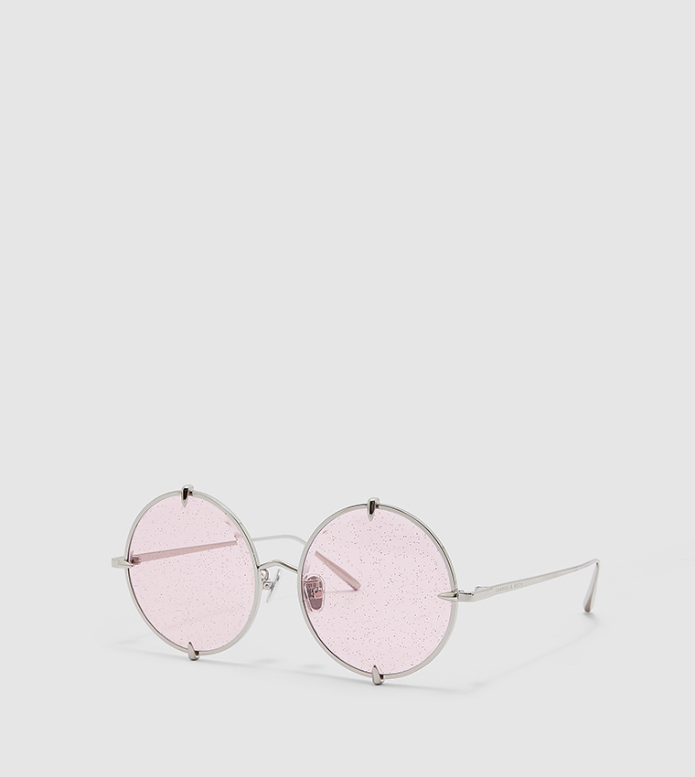 Wire Frame Round Sunglasses