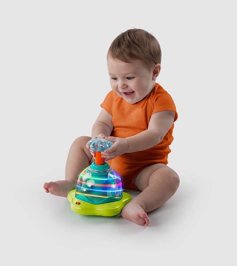 Press & Glow Spinner