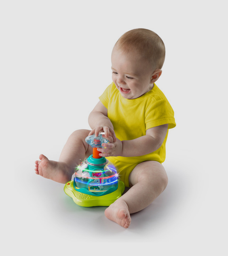 Press & Glow Spinner