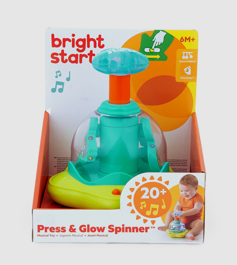 Press & Glow Spinner