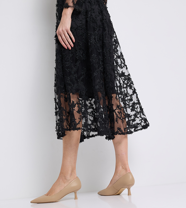 Emmy Pointed Toe Kitten Heel Pumps