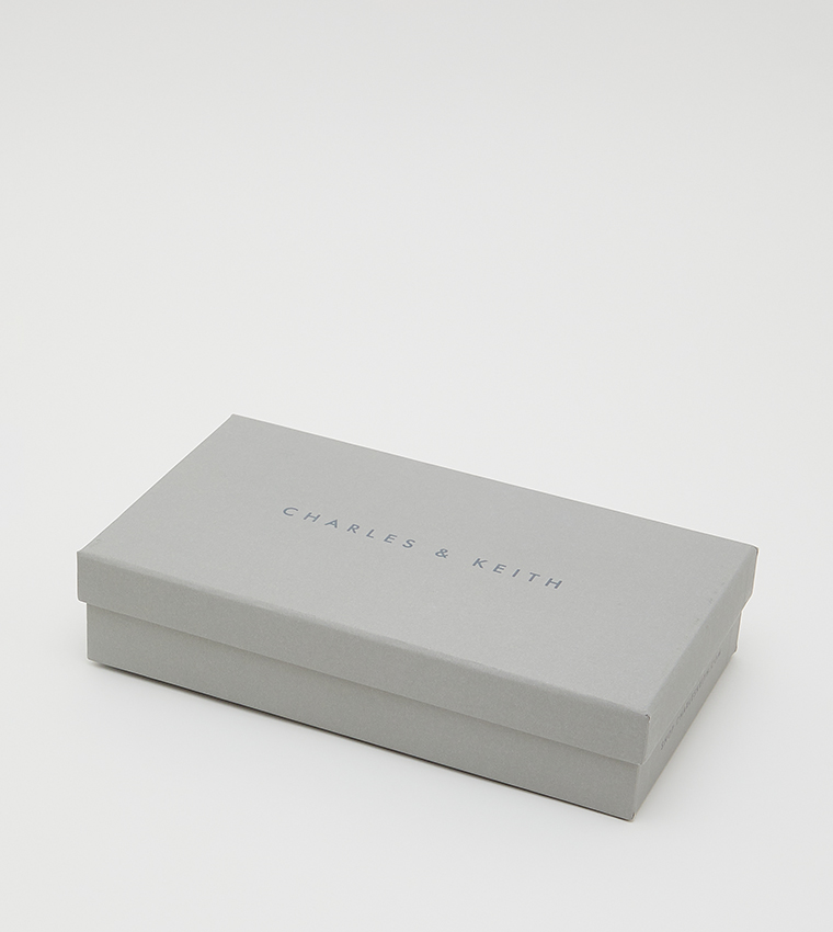 Textured Zip-Around Wallet