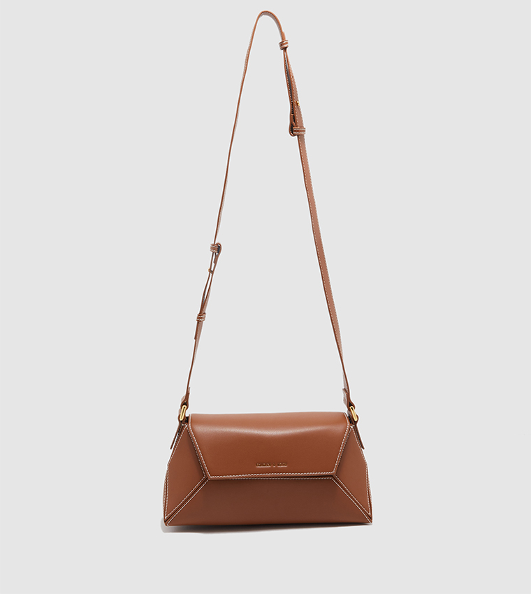 Solid Crossbody Bag