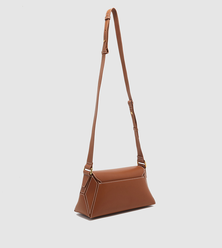 Solid Crossbody Bag