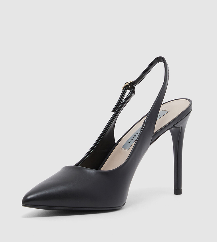 Stiletto Heel Slingback Pumps