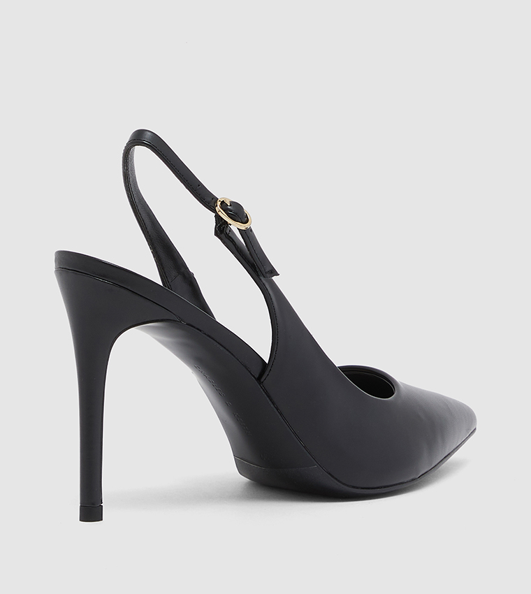Stiletto Heel Slingback Pumps
