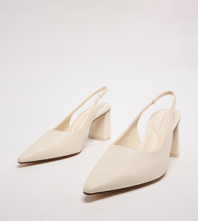 Teagan Pointed Toe Slingback Pumps