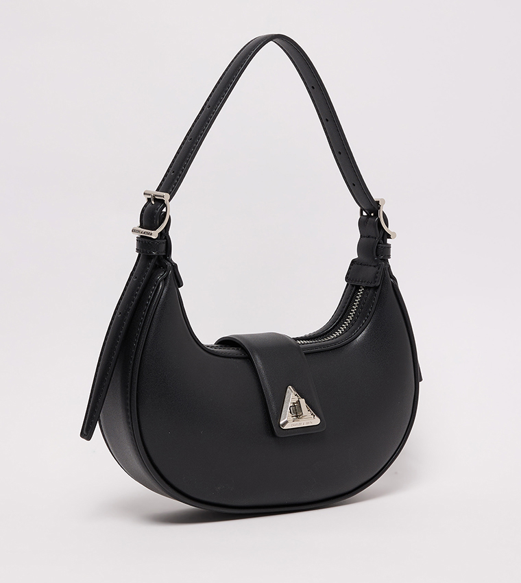 Charles & Keith  Shoulder Bags - Black Shoulder bags