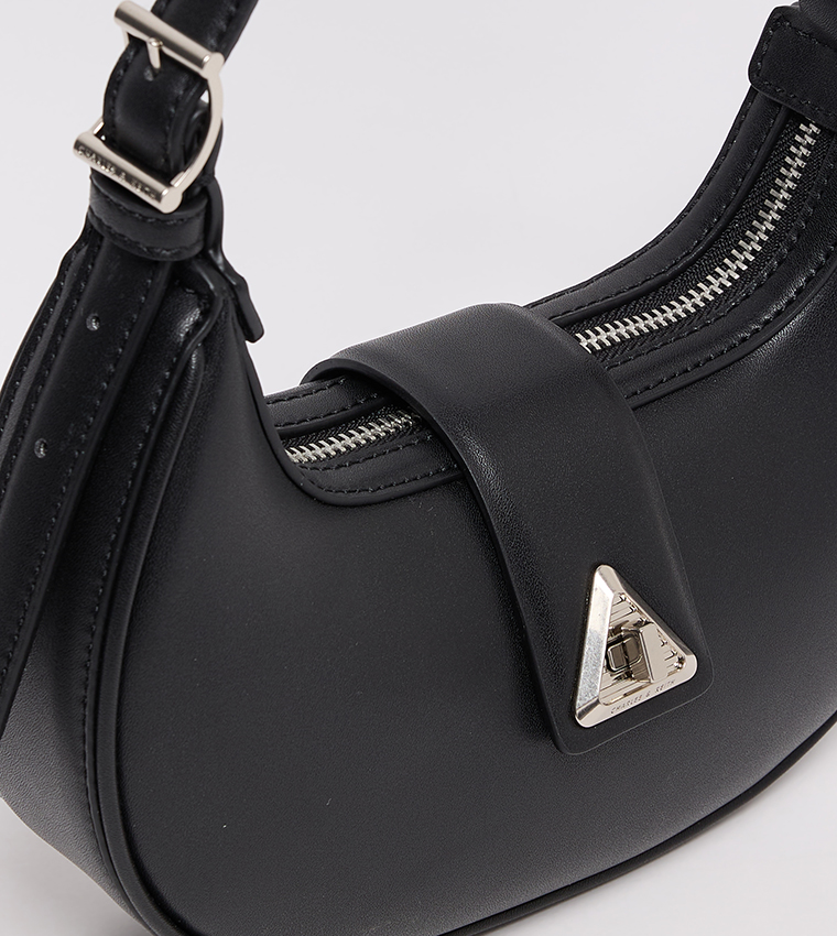 Charles & Keith  Shoulder Bags - Black Shoulder bags