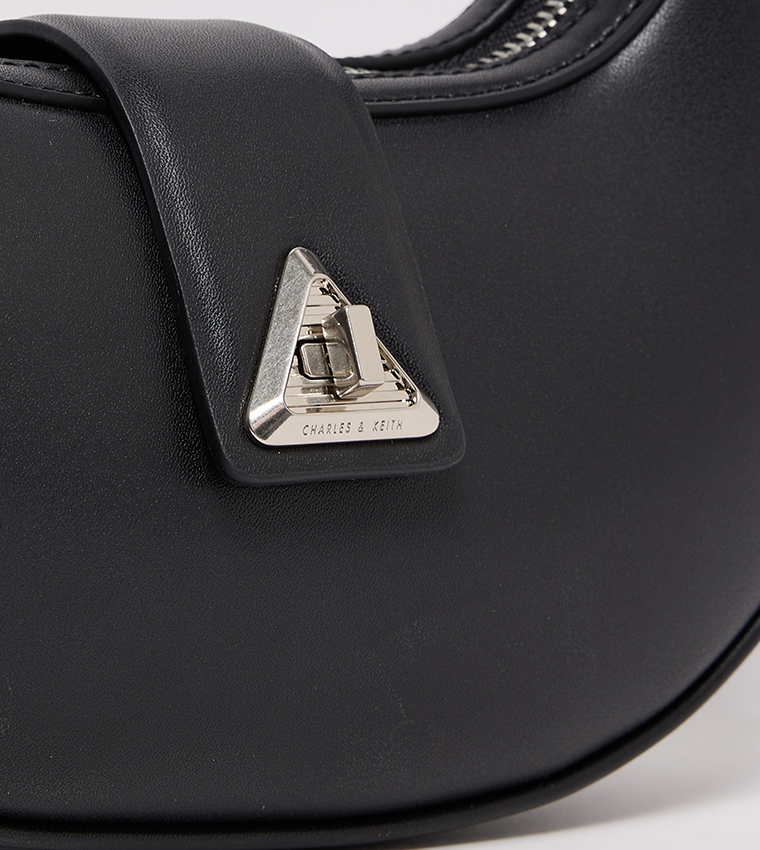 Charles & Keith  Shoulder Bags - Black Shoulder bags