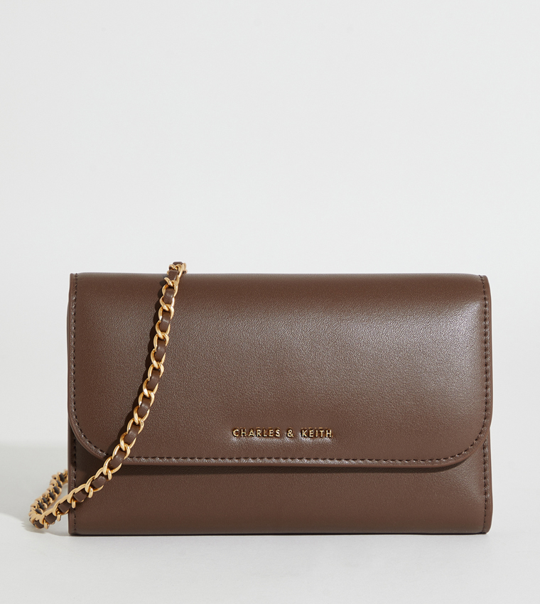 Charles & Keith  Wallets - Brown Wallets