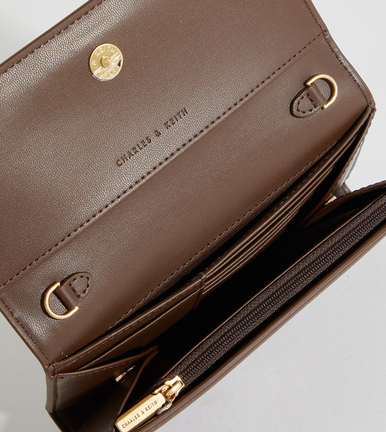 Charles & Keith  Wallets - Brown Wallets