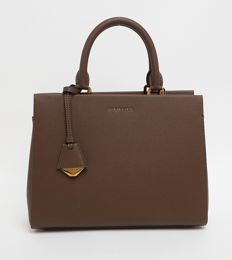 MIRABELLE Textured Satchel Bag