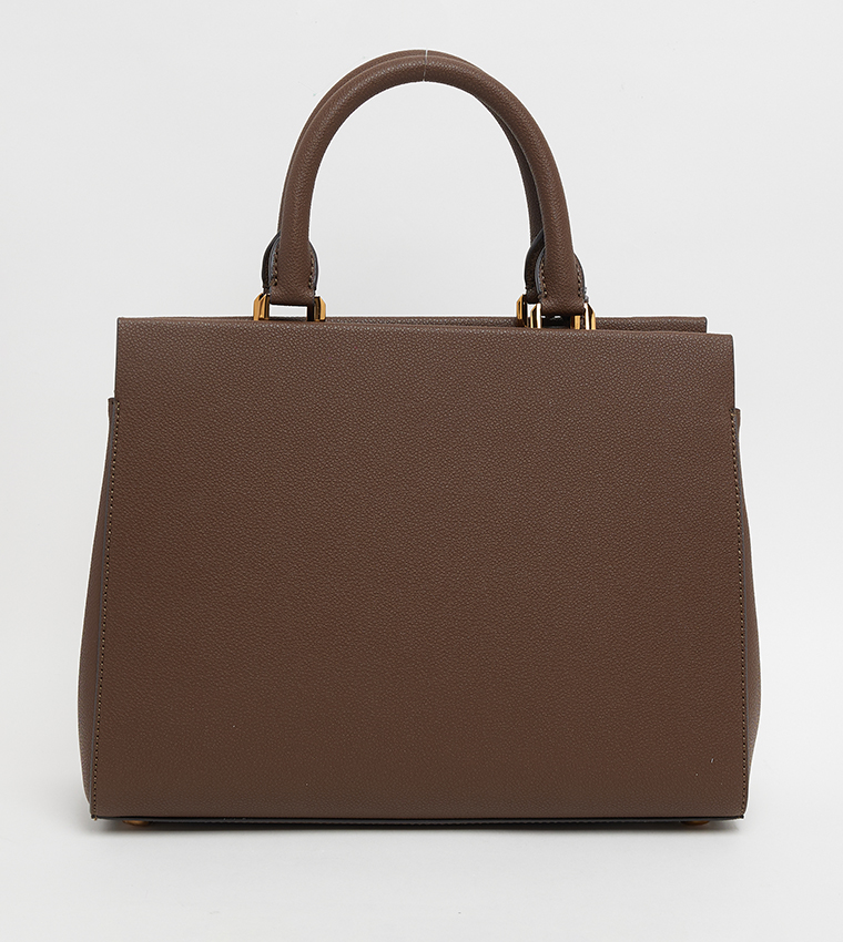 MIRABELLE Textured Satchel Bag