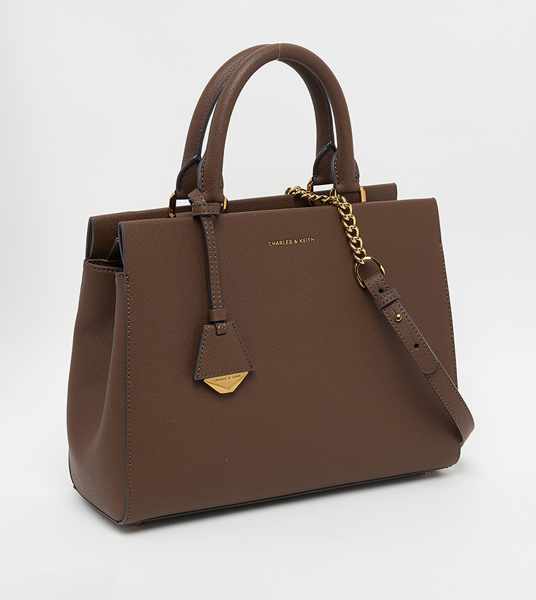 MIRABELLE Textured Satchel Bag