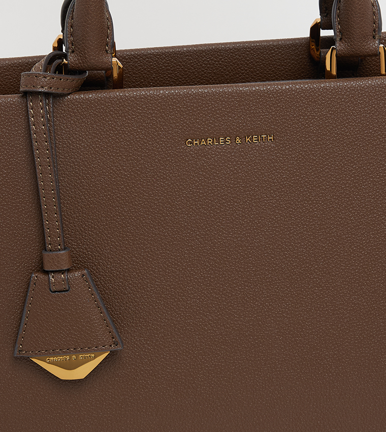 MIRABELLE Textured Satchel Bag