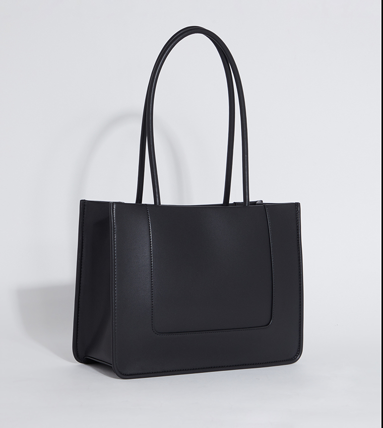 Charles & Keith  Tote Bags - Black Tote Bags