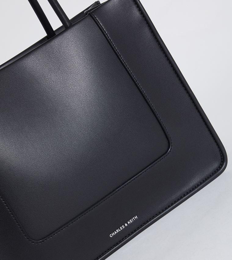 Charles & Keith  Tote Bags - Black Tote Bags