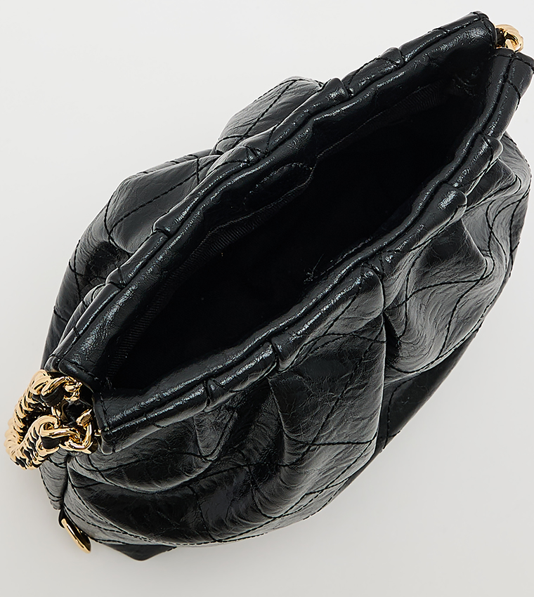 Duo Chain-Handle Two-Way Backpack