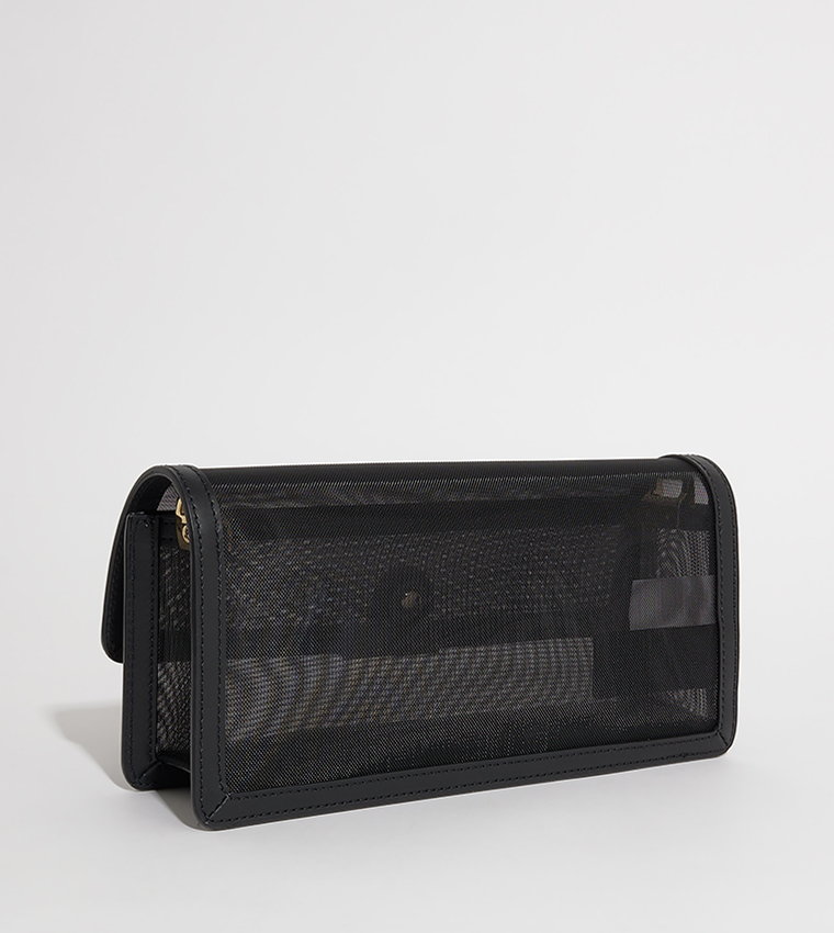 Mesh Crossbody Bag