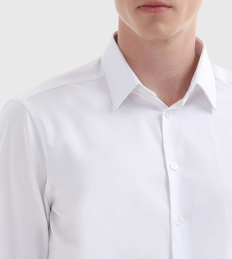 Solid Super Slim Fit Classical Shirt