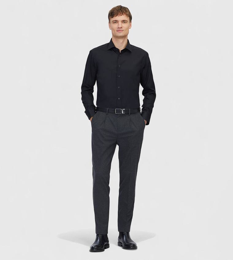 Solid Regular Fit Classical Shirt