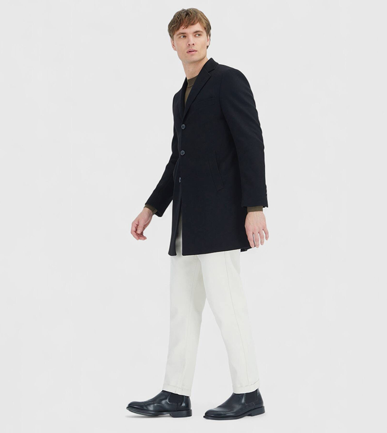 Regular Fit Classical Overcoat
