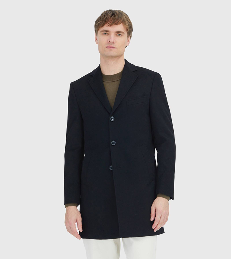 Regular Fit Classical Overcoat